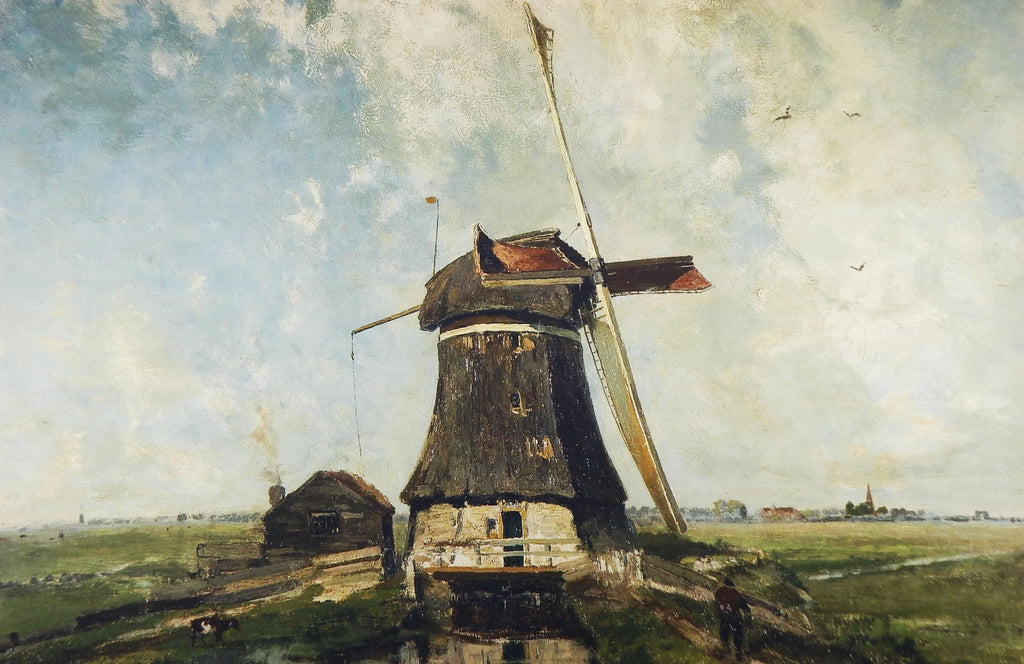 Molen aan een Poldervaart - Paul Gabriël - NoviSono